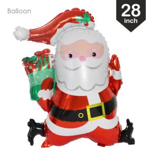 クリスマス飾り バルーン サンタクロース スケート 店舗 風船