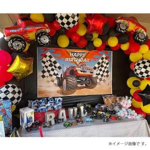 バルーン 風船 単品 働く車 消防車 戦車 パ...の詳細画像2