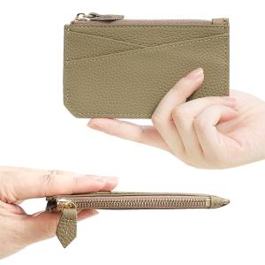 本革レザー ミニ財布 小銭入れ カードケース ...の詳細画像2
