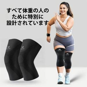 膝サポーター ダイエット 滑り止め付き 大人用...の詳細画像4