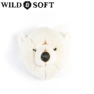 WILD & SOFT（ワイルド アンド ソフト） Animal Head アニマルヘッド シロクマ（ホワイトベアー）　692-379｜niwanolifecore