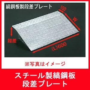 車スロープ スチール製縞鋼板プレート Jkd D6 10 6 100mm段差用 長さ600mmタイプ Mz Oku Jkdd6 にわのライフコア 通販 Yahoo ショッピング