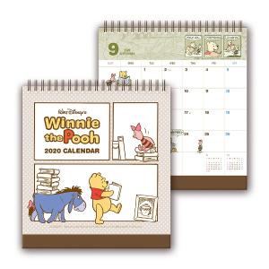 ディズニー くまのプーさん 卓上 カレンダー 2020 : Winny the pooh カレンダー（韓国輸入版）｜niyantarose