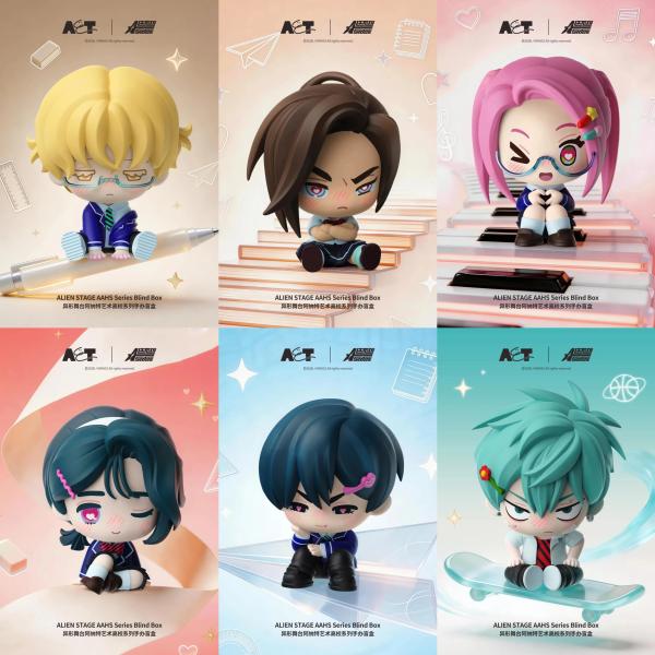 中国 グッズ『ALIEN STAGE エイリアンステージ 高校シリーズ ダイカットフィギュア（ランダ...