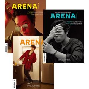 韓国 男性 雑誌 ARENA HOMME+（アリーナ・オム・プラス） 2018年 8月号 (リュ・ジュンヨル 表紙) ※ 表紙は3種類からランダム発送されます。｜niyantarose