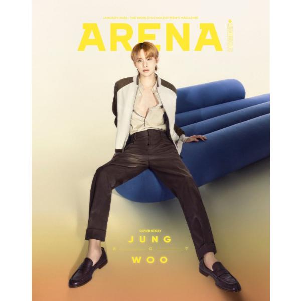韓国 雑誌 ARENA HOMME+ 2024年 1月号 (NCTジョンウ表紙 Cタイプ/イ・ムンセ...