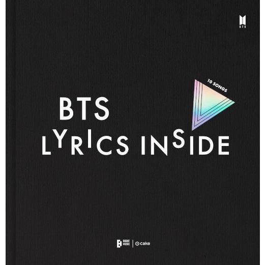 韓国語 フォトエッセイ『BTS LYRICS INSIDE』著： Cake（BTSの歌詞と解説集）