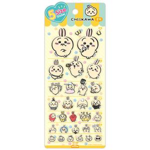 韓国版 グッズ『ちいかわ 5サイズ ステッカー：ハチワレ』 : にゃん