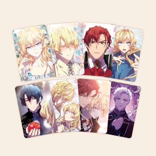 韓国 コミック グッズ『偽の聖女なのに神々が執着してきます フォトカードセット』公式グッズ