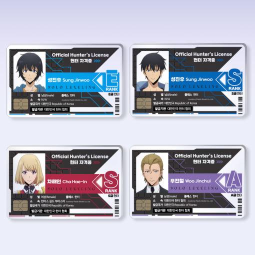 コミック グッズ『俺だけレベルアップな件 ハンター資格カード（4種類から一つ選択）』公式グッズ