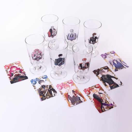 韓国 コミック グッズ『悪役のエンディングは死のみ ゴブレットグラス（6種類から一つ選択）装飾用』大...