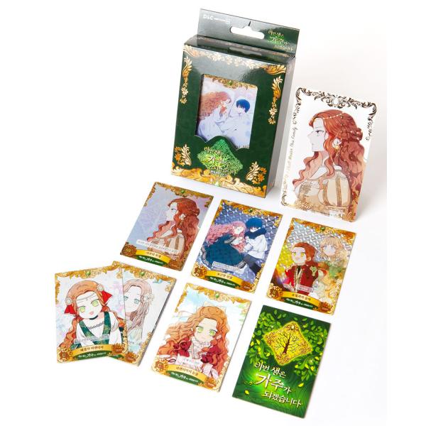 韓国 コミック グッズ『今世は当主になります コレクティングカード 確定セット vol.1』公式グッ...