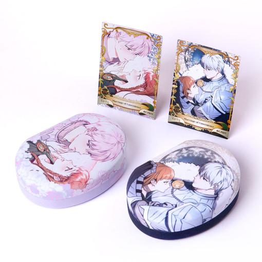 韓国 コミック グッズ『結婚商売 ジュエリーケース』公式グッズ（A.ライラック/B.ネイビー どちら...