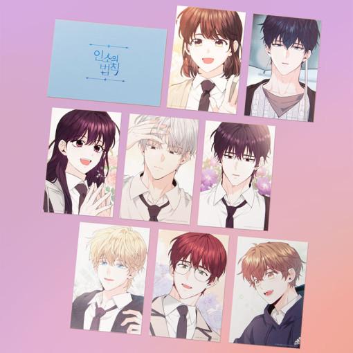 韓国 コミック グッズ『ネット小説の法則（インソの法則）イラストはがきセット vol.2 （8種）』...