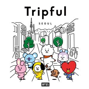 韓国語 旅行ガイドブック 『BT21 Tripful トリップフル ソウル』 著：イージーアンドブックス編集部の商品画像