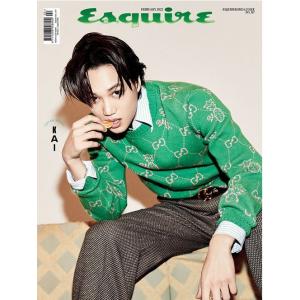 ★10％OFF★韓国男性雑誌 Esquire (エスクァイア) 2022年 2月号 (EXOのカイ表...