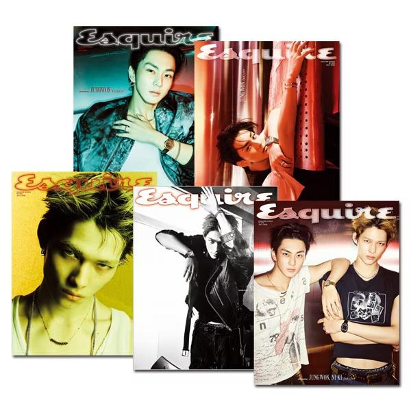 [5種セット] 韓国 雑誌 Esquire (エスクァイア) 2026年 7月号 (ENHYPENの...