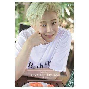 韓国語版 写真集『ウィジン - SUMMER ILLUSION [CD+DVD] 』1ST PHOTOBOOK (フォトブック200P+CD+DVD+ポストカード1種+ミニダイアリー+手紙セット+パズル)｜niyantarose