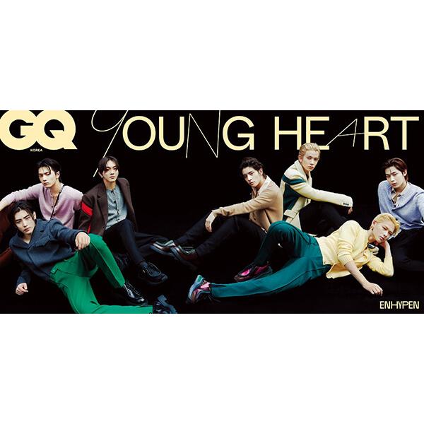 韓国 雑誌 GQ (ジーキュー) 2023年 8月号 (ENHYPEN表紙 Cタイプ/BIGBANG...