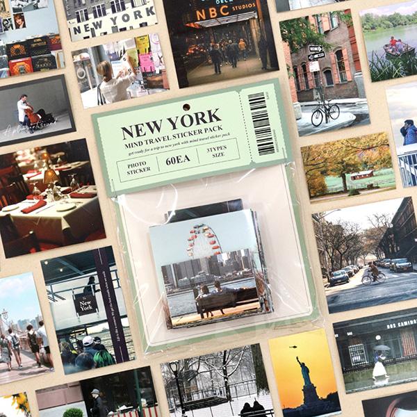 心の旅 ニューヨーク ステッカーパック Mind Travel New York Sticker P...