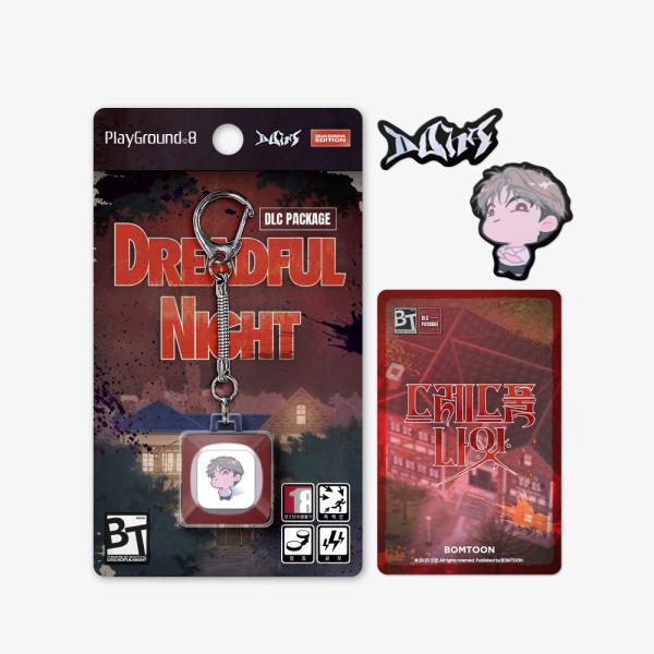 韓国 コミック グッズ『Dreadful Night〜ホラーゲームからの脱出〜 ゲームパック キーボ...
