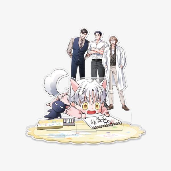 韓国 コミック グッズ『こんなにかわいいアイツ〜オオカミ獣人に発情期がやってきた〜 ぶらぶらしっぽ ...