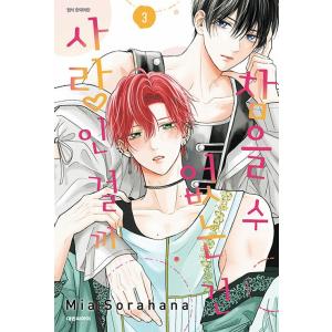韓国語 まんが『たまらないのは恋なのか(3)』著：空華 みあ（韓国版）