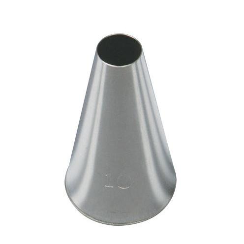 模様 口金 チップ 10 番 生 クリーム 絞り デコレーション フラワーケーキ 製菓用 料理用（韓...