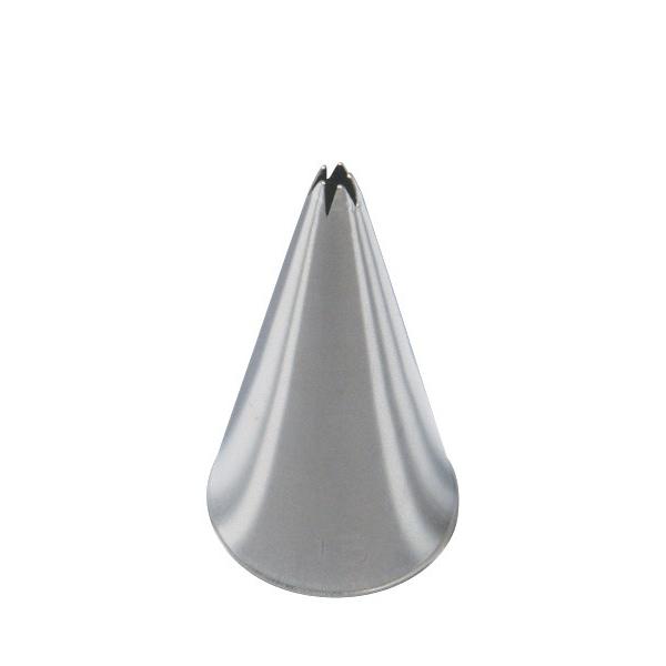 模様 口金 チップ 13番 生 クリーム 絞り デコレーション フラワーケーキ 製菓用 料理用（韓国...