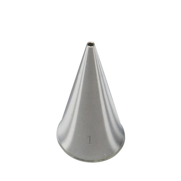 模様 口金 チップ 1 番 生 クリーム 絞り デコレーション フラワーケーキ 製菓用 料理用（韓国...