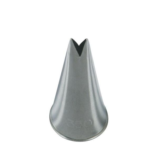 模様 口金 チップ 350番 生 クリーム 絞り デコレーション フラワーケーキ 製菓用 料理用（韓...