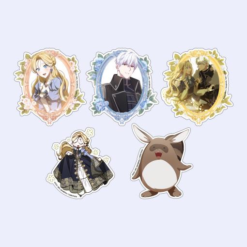 韓国 コミック グッズ『夫を味方にする方法 リムーバブルステッカー 5種セット』公式グッズ