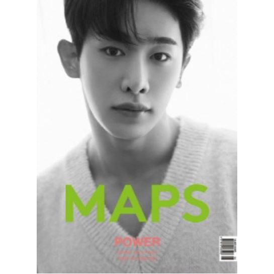 ★特価★韓国 女性 雑誌 MAPS（マップス） 2021年 4月号 (ウォノ表紙選択) (Aタイプ)