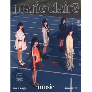 韓国 雑誌 marie claire 2024年 6月号 (LE SSERAFIM表紙/チャ・ウヌ、オニュ、I.M、ユギョム、キム・ジンギョン＆キム・スンギュ ほか記事) Aタイプ｜niyantarose