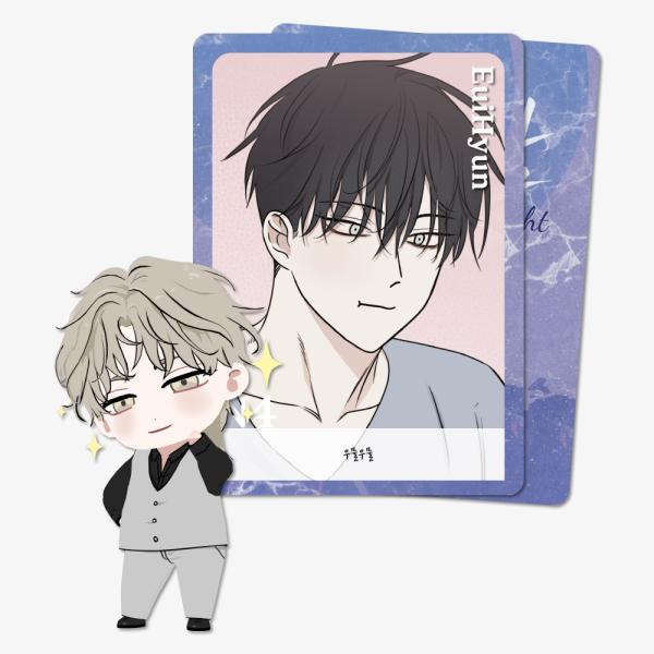 韓国 コミック グッズ『水辺の夜 AR コレクティングカード カードパック（20枚全種類）』公式グッ...