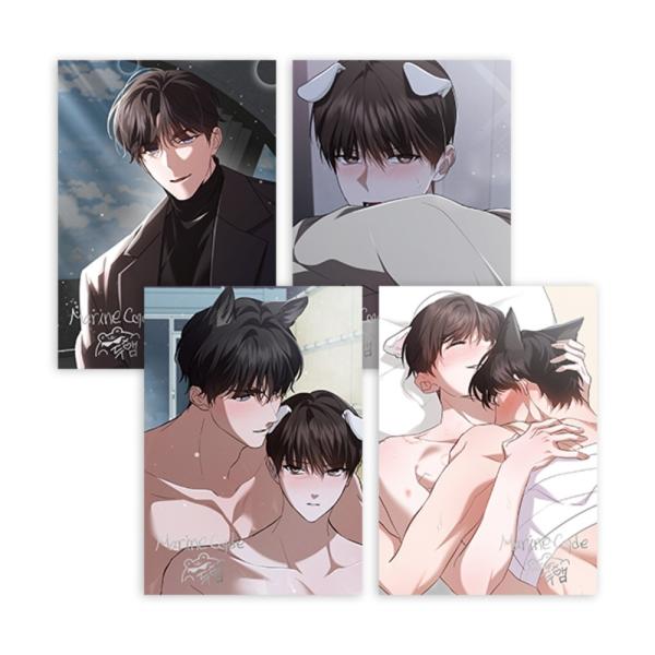 （予約10月韓国発売予定）韓国 コミック グッズ『ワンちゃんには手をだすな A5 イラスト 色紙 セ...