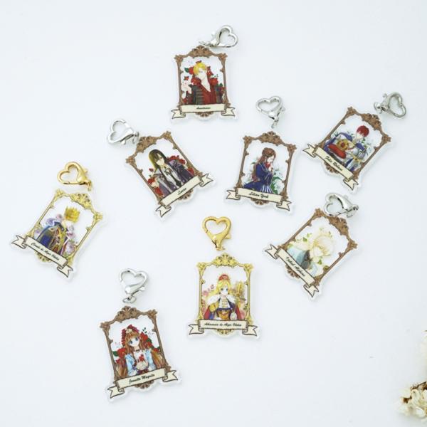 韓国 コミック グッズ『ある日、お姫様になってしまった件について ロイヤル肖像画 アクリルキーリング...