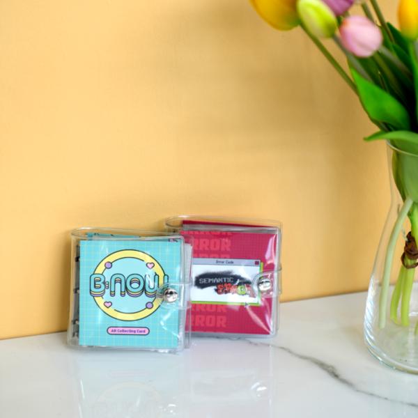 韓国 コミック グッズ『透明ミニバインダー：A「新入社員」＋「恋愛制限区域」カバー付き（BNOW-A...