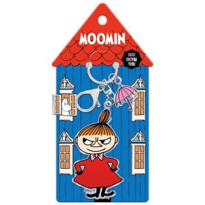 韓国 輸入 グッズ『Moomin ムーミン アクリルキーリング：ミイ』韓国公式ライセンスグッズ