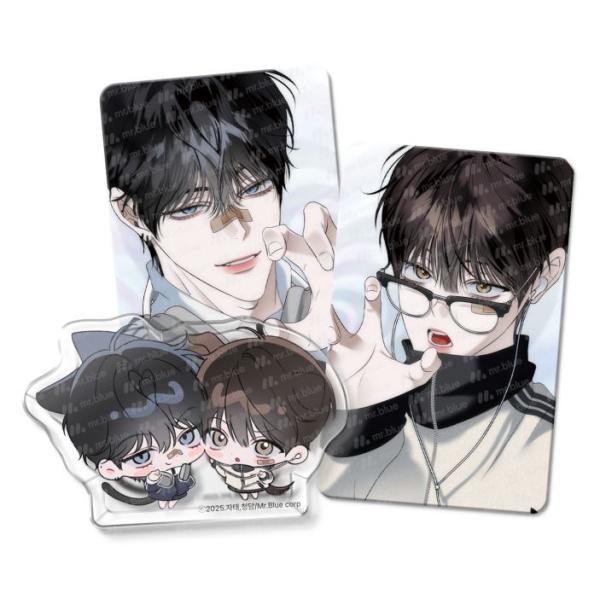 （再発売5月韓国発売予定）韓国 コミック グッズ『十八歳のベッド アクリルブロックセット』公式グッズ