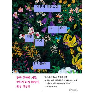 韓国語 小説 『あの山は、本当にそこにあったのだろうか』  - 成年の日々、パク・ワンソ没後10年限...
