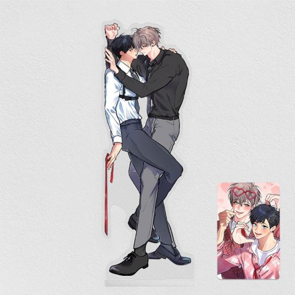 韓国 コミック グッズ『裏隣の家の客人 アクリルスタンド+フォトカード』公式グッズ