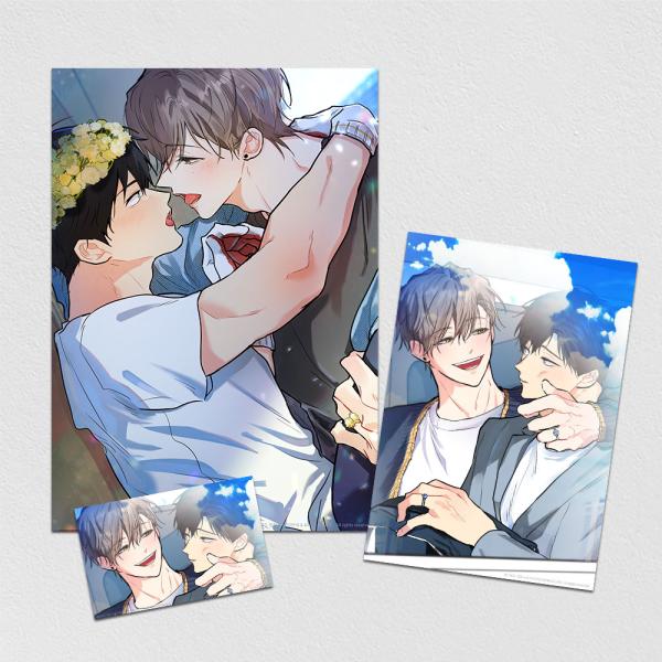 韓国 コミック グッズ『裏隣の家の客人 フォトセット』公式グッズ