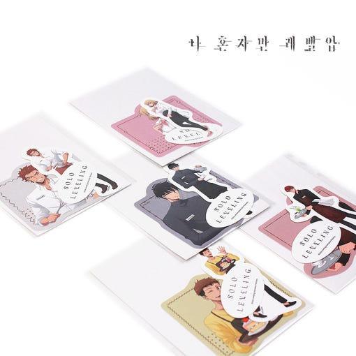 コミック グッズ『俺だけレベルアップな件 カフェバージョン スペシャルリムーバブルステッカー（5種類...