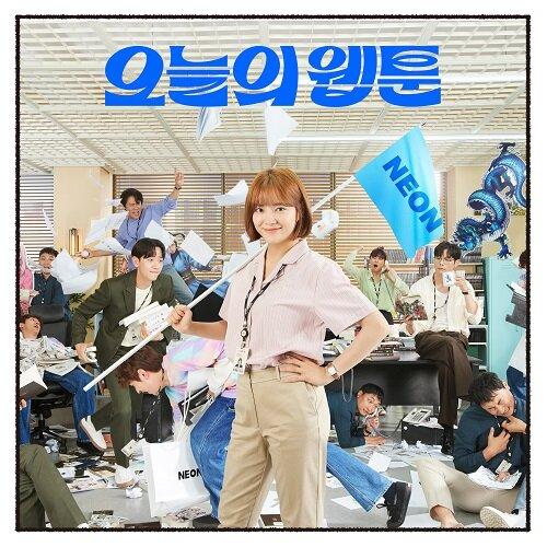 韓国音楽CD『今日のウェブトゥーン O.S.T』ドラマ サントラ (2CD+フォトブック68P+ポス...
