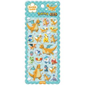 韓国 輸入 グッズ『ポケットモンスター 5サイズ ステッカー：ゼニガメ