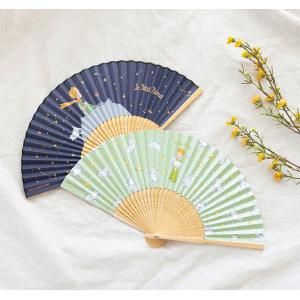 韓国のグッズ 星の王子さまの折り畳み扇子 せんす...の商品画像