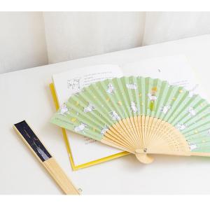 韓国のグッズ 星の王子さまの折り畳み扇子 せん...の詳細画像2