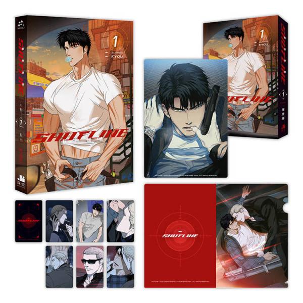 台湾版 まんが(特別限定版)『Shutline〜シャットライン〜(1)』ShutLine馭險謎情01...