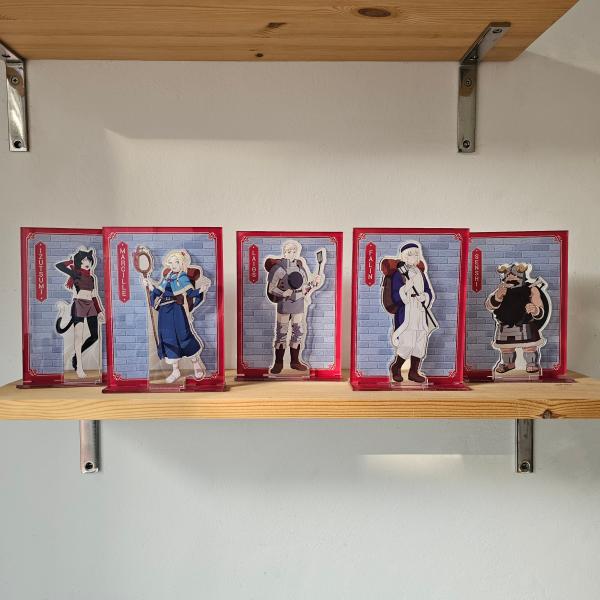 韓国 コミック グッズ『ダンジョン飯 キャラクター アクリルスタンド（11種類から一つ選択）』公式グ...